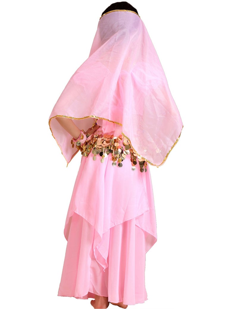 Astage Girls Princess Costume Halloween Dance Sets Pink Uners 6 Years - Image 2